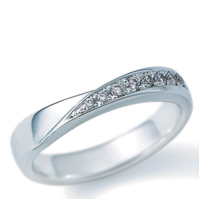 Nina Ricci プラチナ コレクション 6RB910 PT900 【ダイア 8pcs 0.18ct】