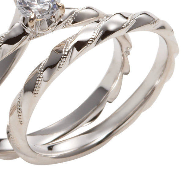 BEACH 波打ちぎわ MarriPre マリッジリング PT900H