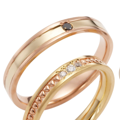 PURE 純粋な MarriPreマリッジ 0.03ct【Black ダイヤ】