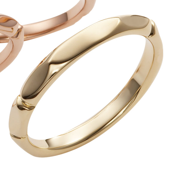 MODERN 現代風 MarriPre マリッジリング K18YG