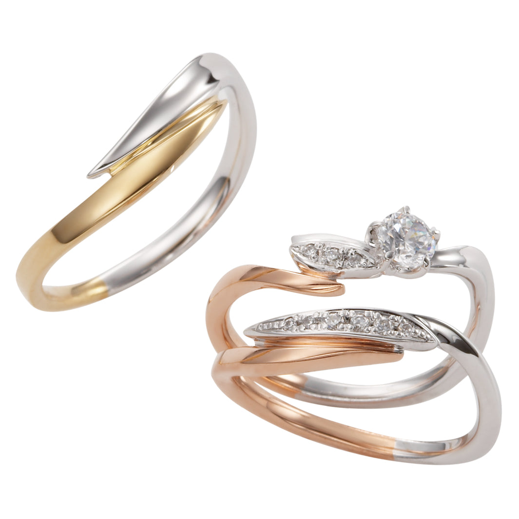 UTOPIA 楽園 MarriPre マリッジリング 6psメレー0.04ct【ダイヤ】