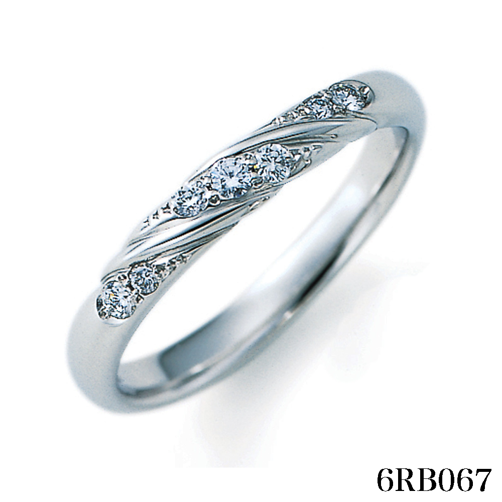 Nina Ricci TORSADE トルサード 6RA905 6RB067【ダイア】 PT900 Nina Ricci