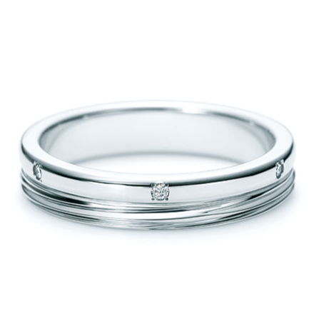 Nina Ricci 6R1B06 Pt900【ダイア 6pcs】左側