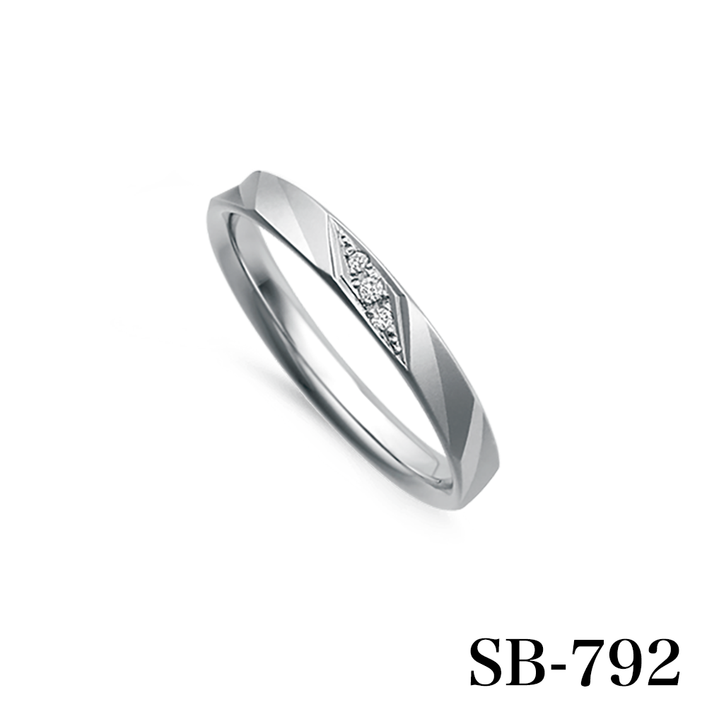 【Sunrise】サンライズ SB-793 SP-792【ダイア】 PT950 Something Blue