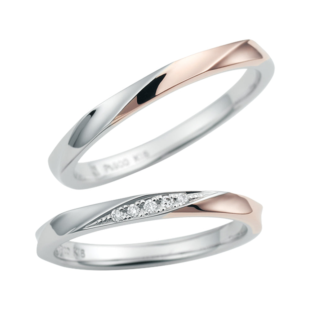 ノクル CN-631 CN-630【ダイヤ】 PT900/K18PG nocur