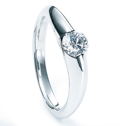 Nina Ricci エンゲージリング B094(Pt900・Diamond 0.20ct~)