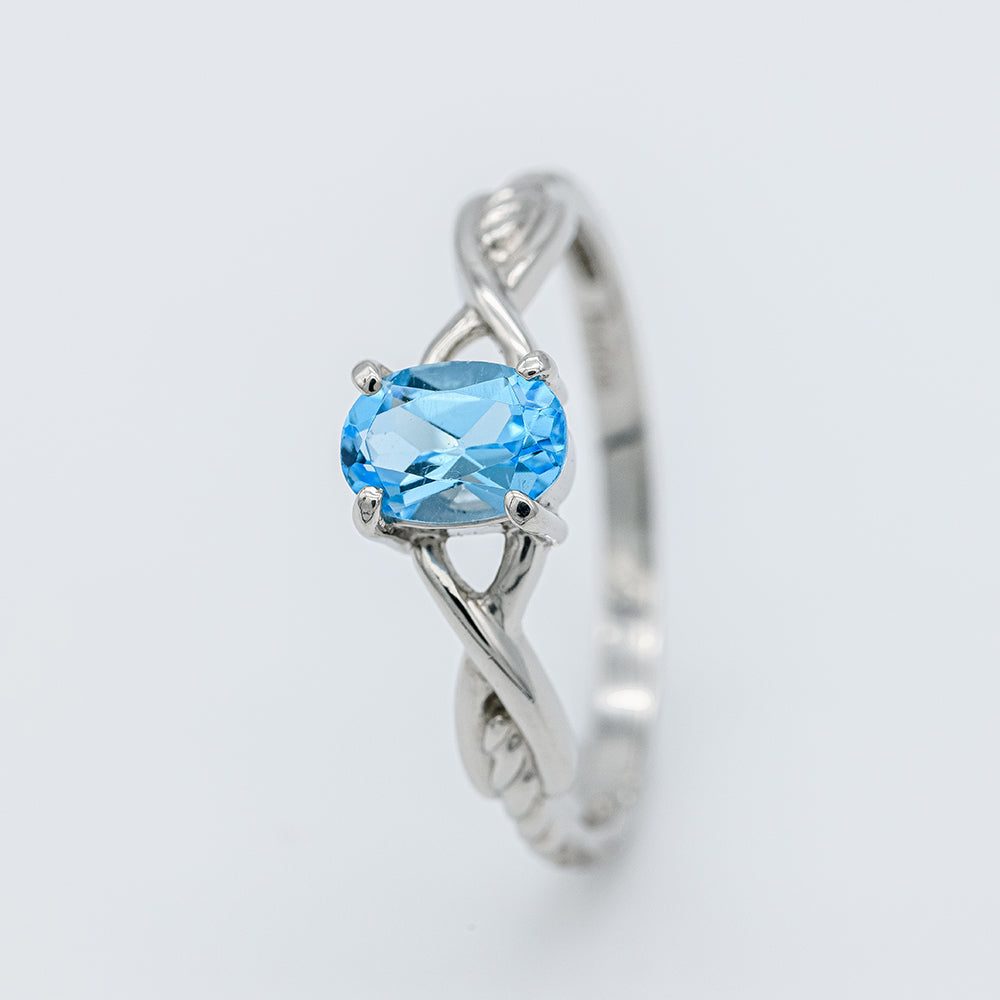 Pt900ブルートパーズR