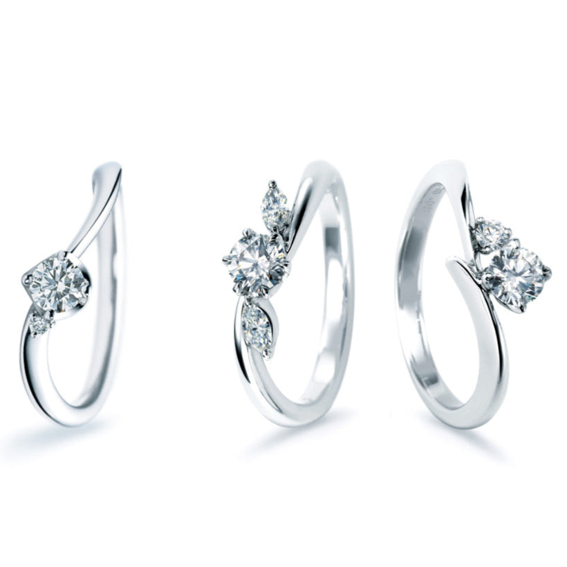 Nina Ricci エンゲージリング 6P011(Pt900・Diamond 0.15ct~)