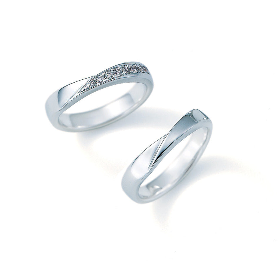 Nina Ricci プラチナ コレクション 6RB910 PT900 【ダイア 8pcs 0.18ct】