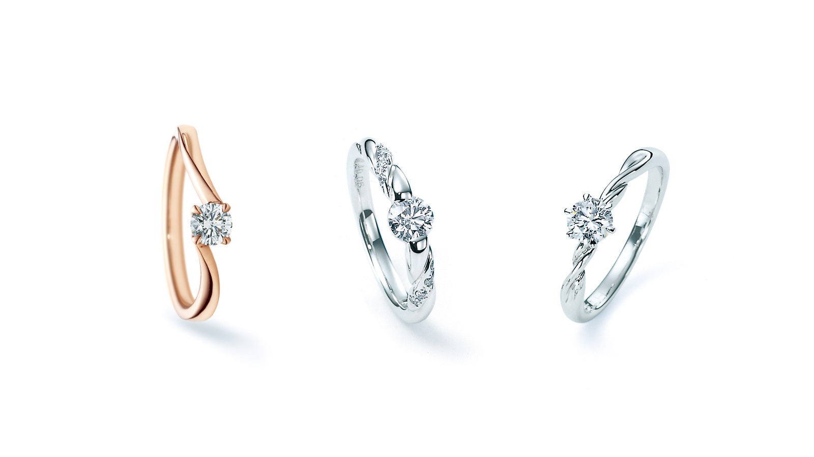 Nina Ricci エンゲージリングB056(Pt900・Diamond 0.15ct~)