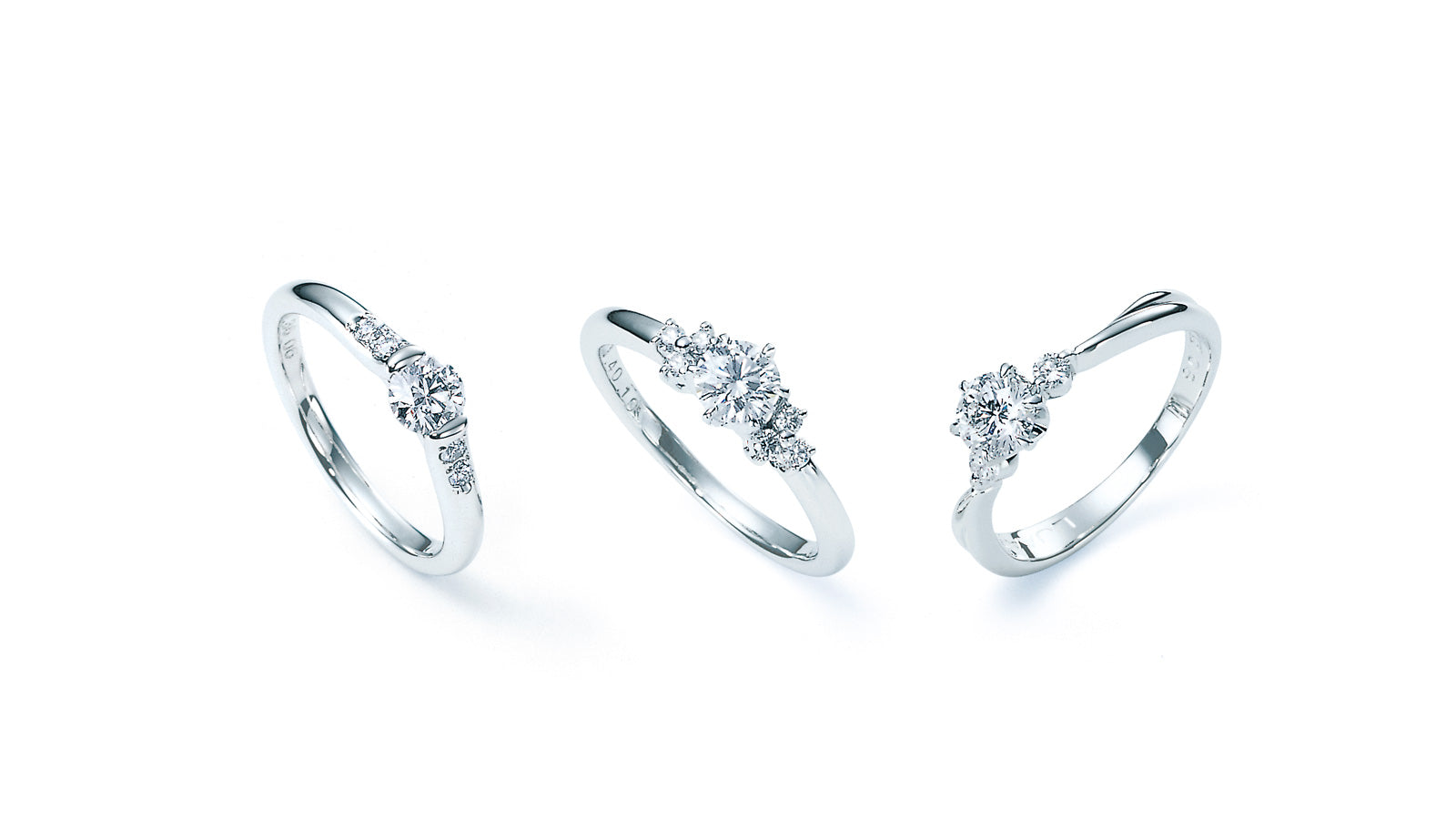 Nina Ricci エンゲージリング B085(Pt900・Diamond 0.15ct~)