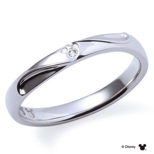 Disneyマリッジ リング 隠れミッキー PT950 DI-7061104541