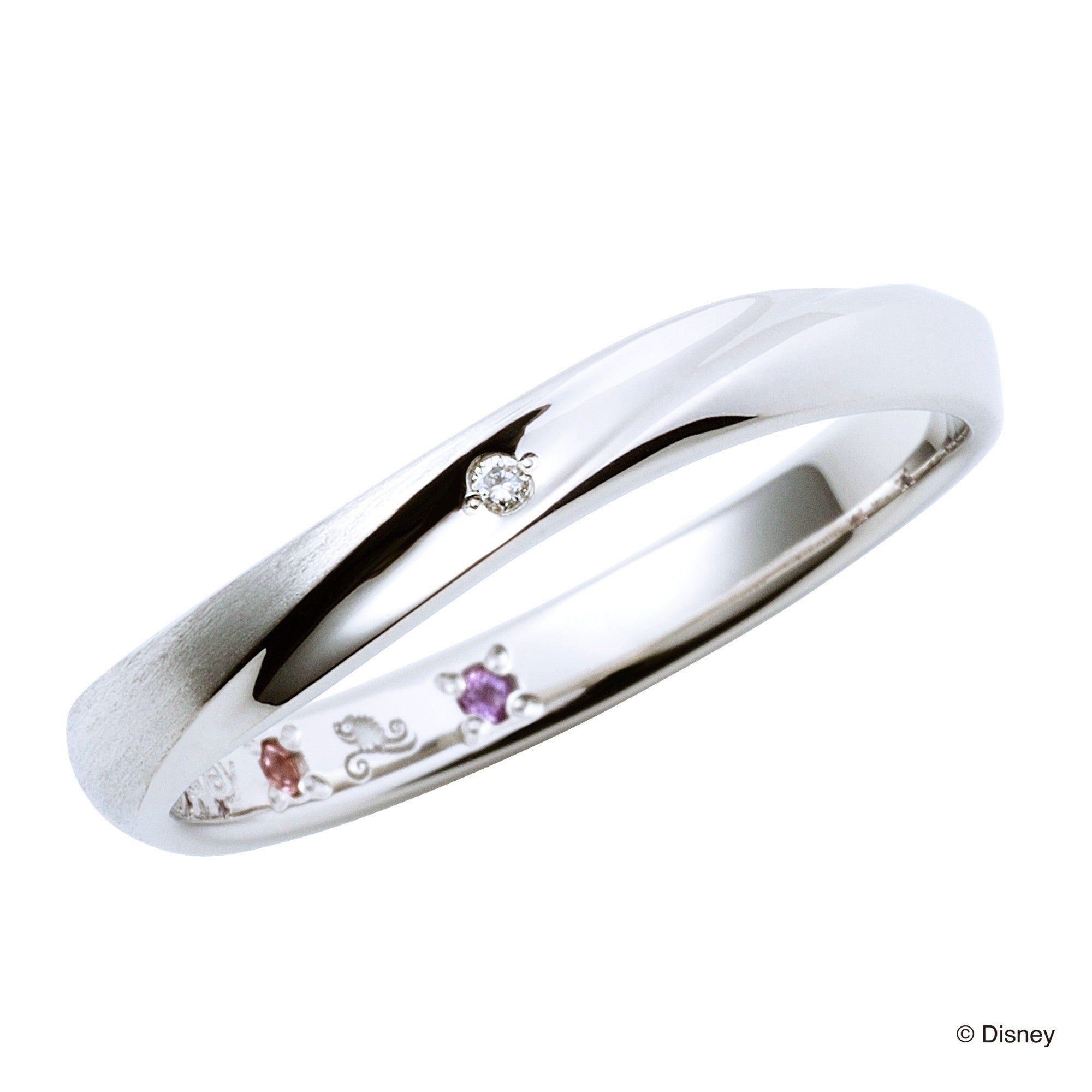 Disney プリンセス ラプンツェル DI-7061117082 PT950 【ダイア】(メンズのみ)