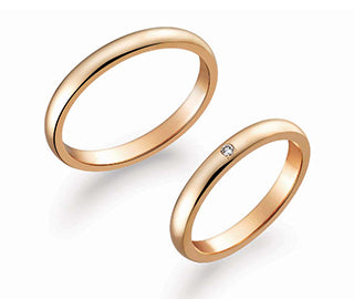 True Love マリッジ K007PD右側 K18PG【ダイア】