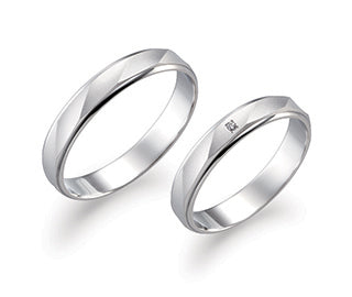 True Love マリッジ P530D右側 PT900 【ダイア】