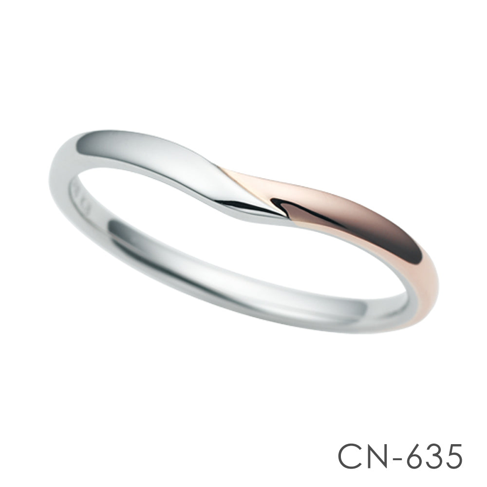 ノクル CN-635 CN-634【ダイヤ】 PT900/K18PG nocur