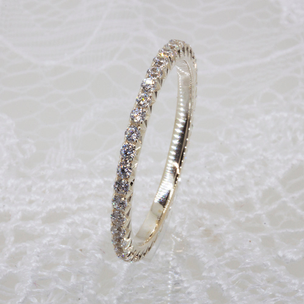 アルーラ エターニティ ダイヤモンド リング【ﾀﾞｲﾔ】K18YG ALLURE