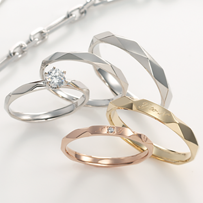 TWINKE 輝く二人の未来 MarriPre マリッジリング PT900H