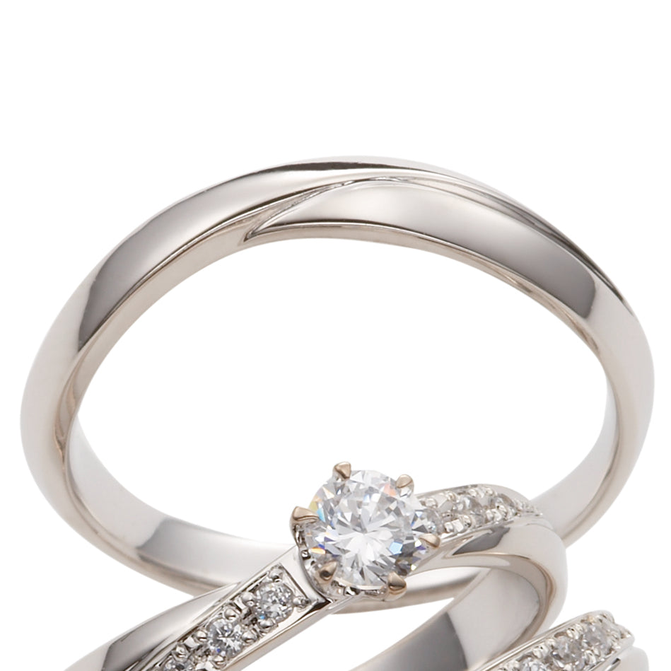 INFINITY 無限大 MarriPre マリッジリング PT900H