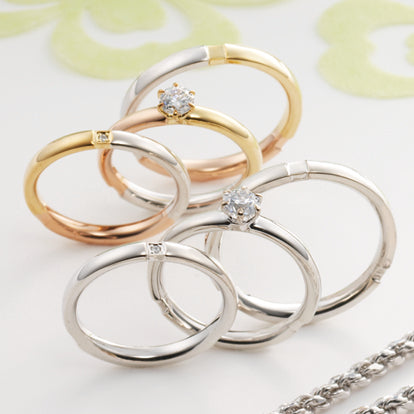 TRINITY 三位一体 MarriPre マリッジリング PT900H