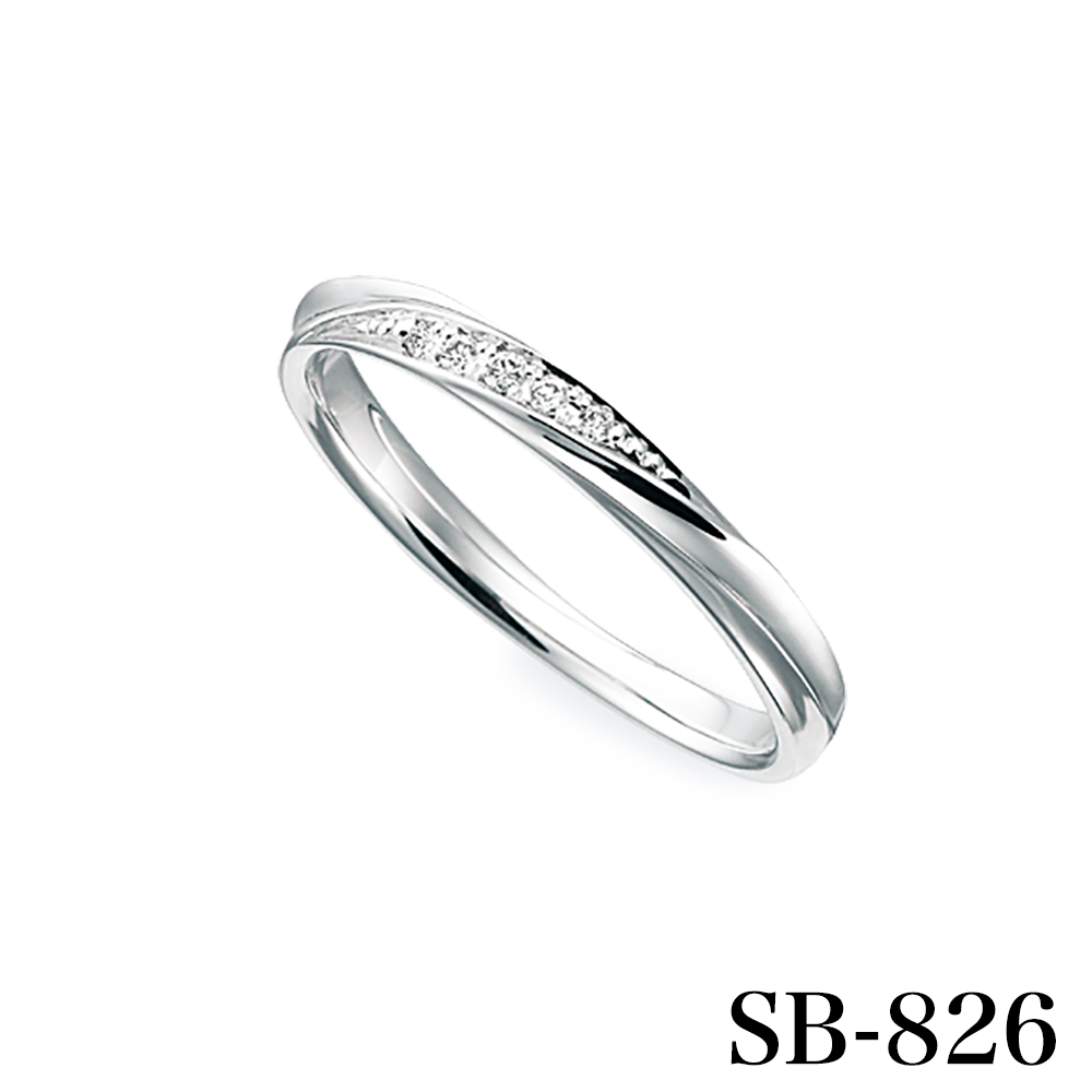 【Glory Day】 グローリーデイ SB-827 SB-826【ﾀﾞｲﾔ】 PT950 Something Blue