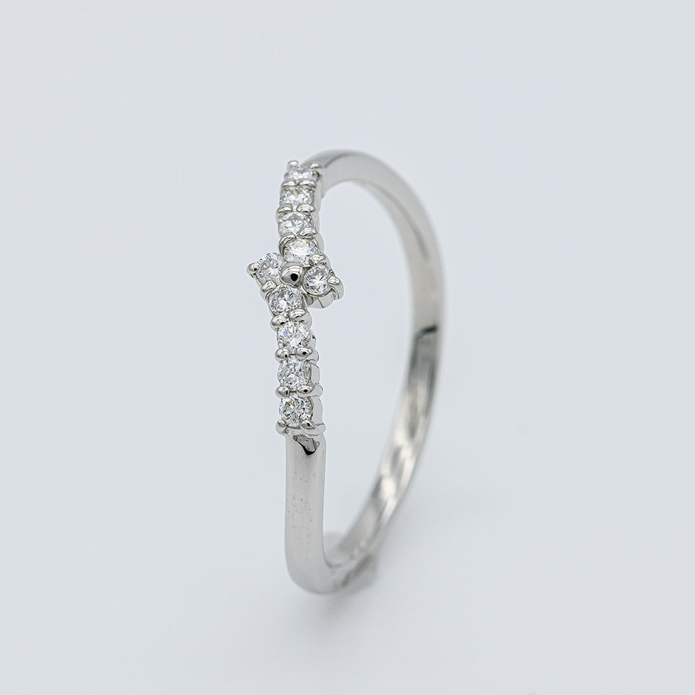 Pt900 ダイヤリング