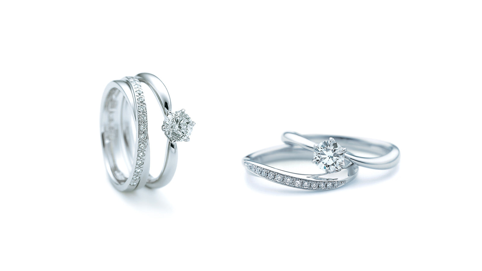 ENGAGEMENT RING  エンゲージセットリング　　Ｂ０８４（Pt900･Diamond 0.15ct～）