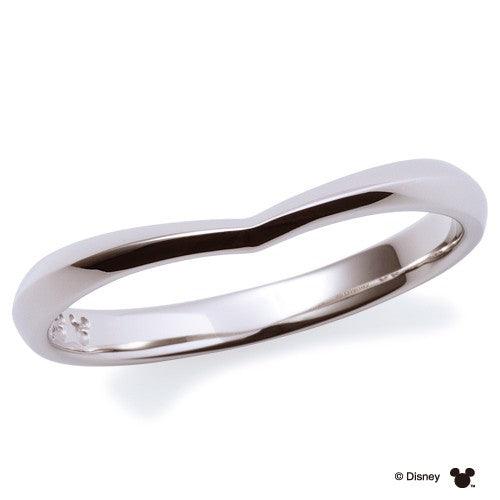 Disneyマリッジ リング 隠れミッキー PT950 DI-7061104521 　