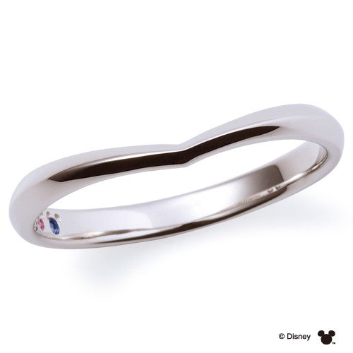 Disneyマリッジ リング 隠れミッキー PT950 DI-7061104522