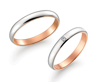 True Love マリッジ　K277WP左側　K18WG/K18PG