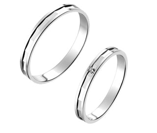 True Love マリッジ　P352D右側　PT900　【ﾀﾞｲｱ】