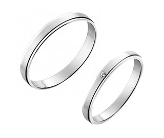 True Love マリッジ　P353D右側　PT900　【ﾀﾞｲｱ】