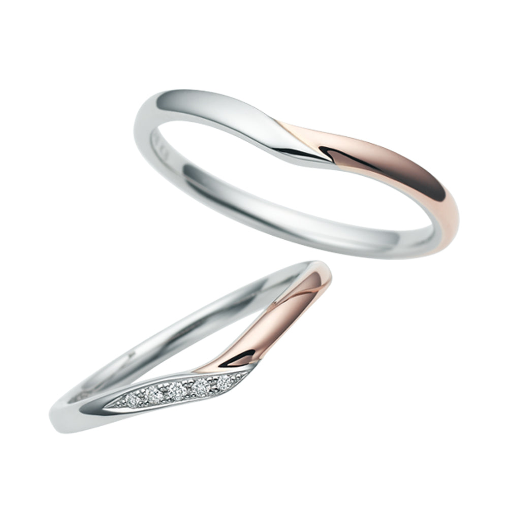 ノクル CN-635 CN-634【ﾀﾞｲﾔ】 PT900／K18PG nocur